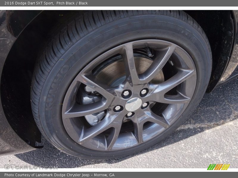 Pitch Black / Black 2016 Dodge Dart SXT Sport