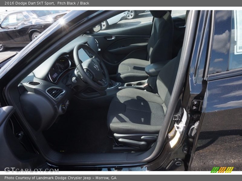 Pitch Black / Black 2016 Dodge Dart SXT Sport