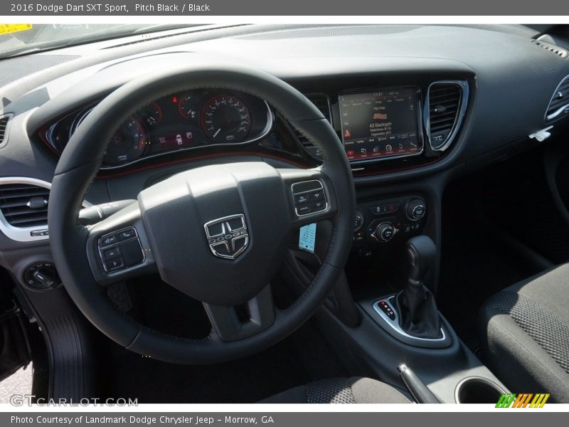 Pitch Black / Black 2016 Dodge Dart SXT Sport
