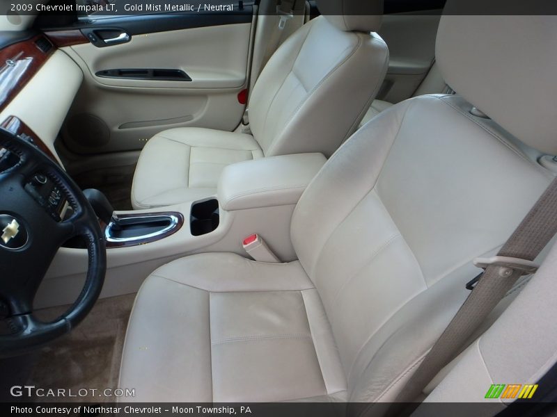 Gold Mist Metallic / Neutral 2009 Chevrolet Impala LT