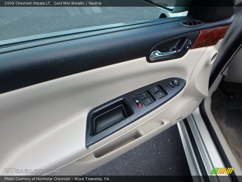 Gold Mist Metallic / Neutral 2009 Chevrolet Impala LT
