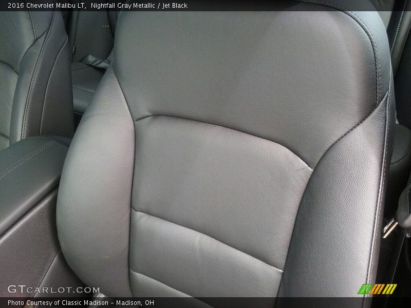 Nightfall Gray Metallic / Jet Black 2016 Chevrolet Malibu LT