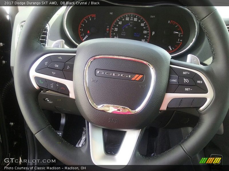 DB Black Crystal / Black 2017 Dodge Durango SXT AWD
