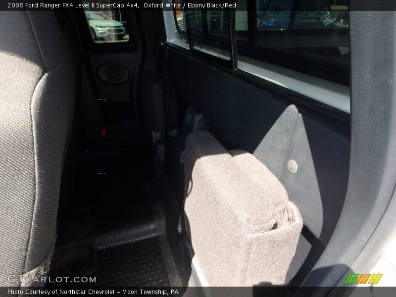 Oxford White / Ebony Black/Red 2006 Ford Ranger FX4 Level II SuperCab 4x4