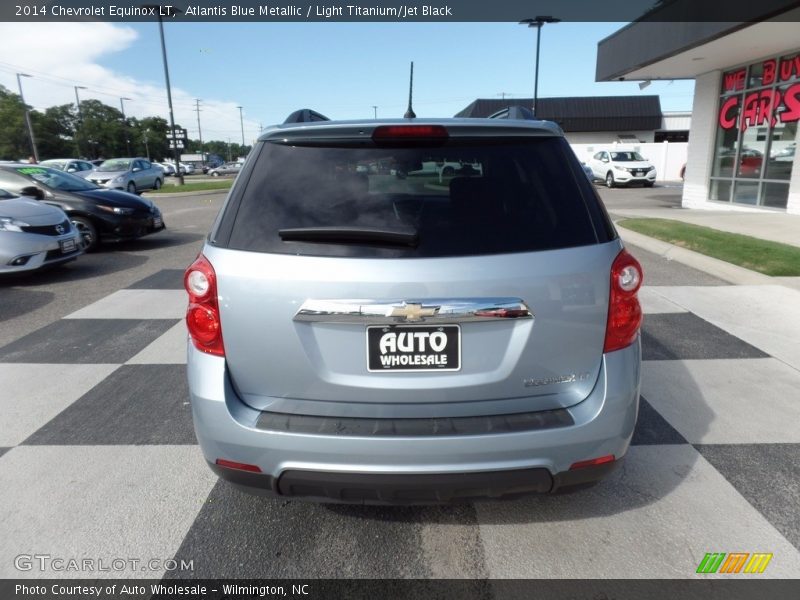 Atlantis Blue Metallic / Light Titanium/Jet Black 2014 Chevrolet Equinox LT