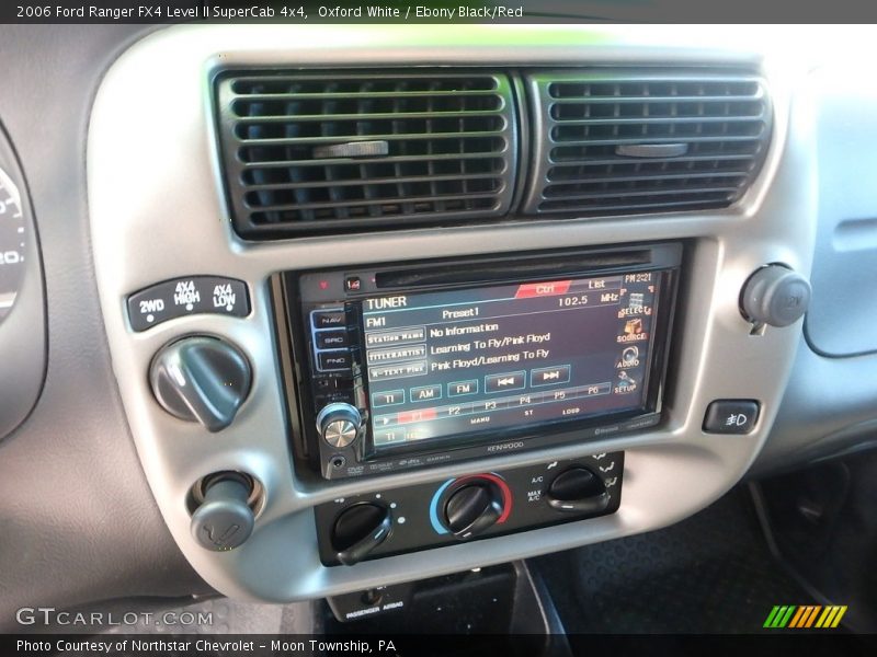 Oxford White / Ebony Black/Red 2006 Ford Ranger FX4 Level II SuperCab 4x4