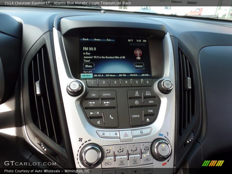 Atlantis Blue Metallic / Light Titanium/Jet Black 2014 Chevrolet Equinox LT