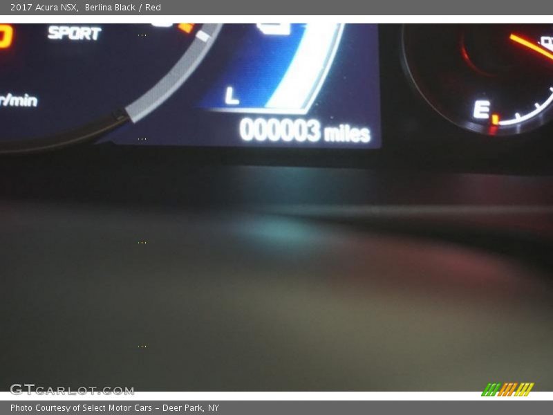 Berlina Black / Red 2017 Acura NSX