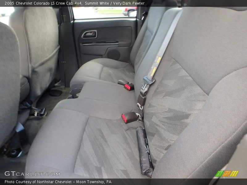 Summit White / Very Dark Pewter 2005 Chevrolet Colorado LS Crew Cab 4x4