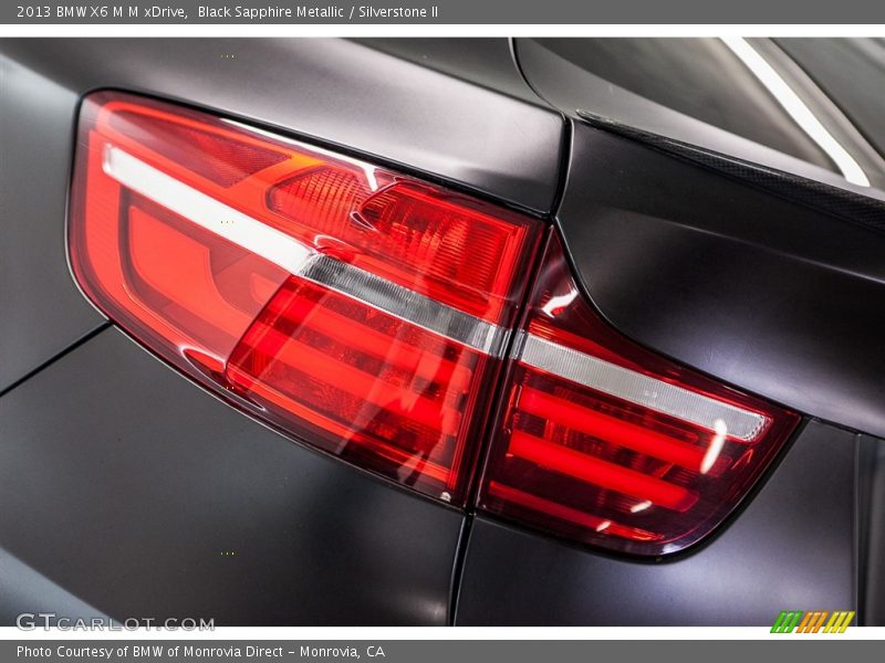 Black Sapphire Metallic / Silverstone II 2013 BMW X6 M M xDrive