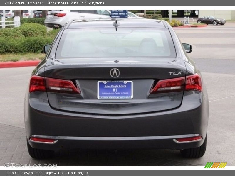 Modern Steel Metallic / Graystone 2017 Acura TLX Sedan