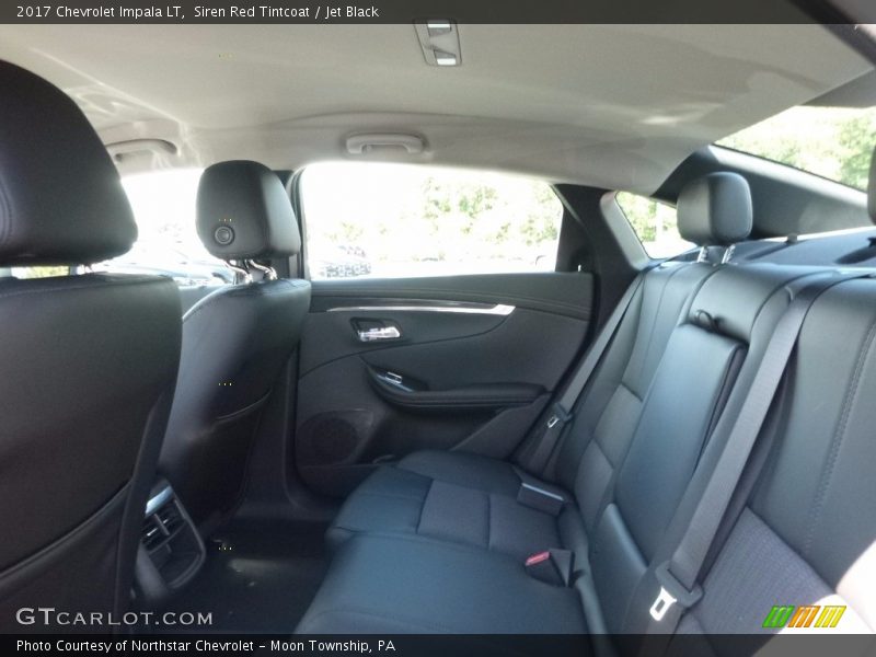 Siren Red Tintcoat / Jet Black 2017 Chevrolet Impala LT