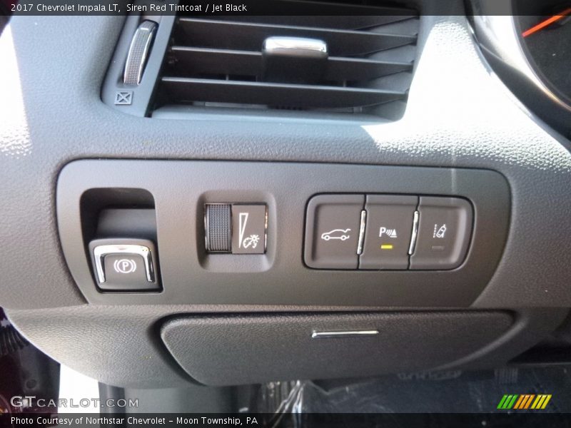 Siren Red Tintcoat / Jet Black 2017 Chevrolet Impala LT