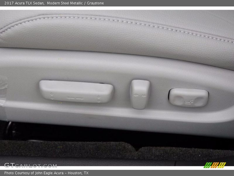 Modern Steel Metallic / Graystone 2017 Acura TLX Sedan