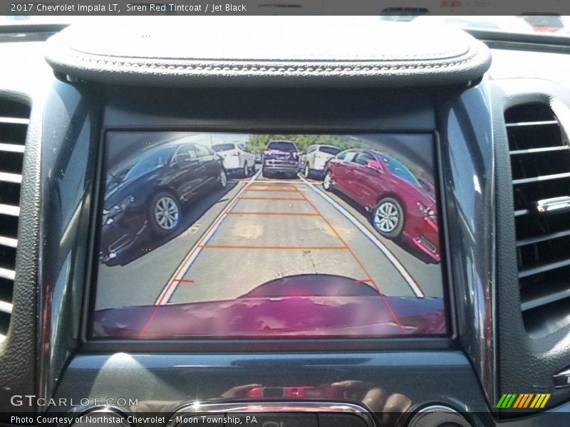 Siren Red Tintcoat / Jet Black 2017 Chevrolet Impala LT