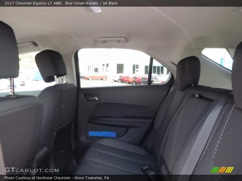 Blue Velvet Metallic / Jet Black 2017 Chevrolet Equinox LT AWD