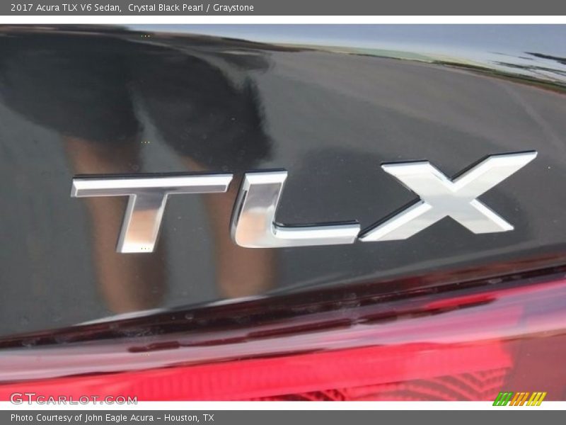 Crystal Black Pearl / Graystone 2017 Acura TLX V6 Sedan
