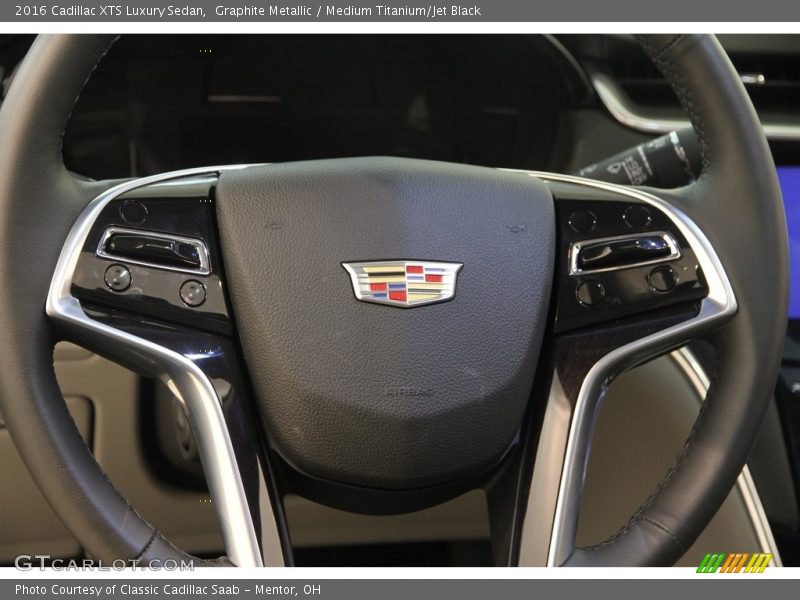 Graphite Metallic / Medium Titanium/Jet Black 2016 Cadillac XTS Luxury Sedan
