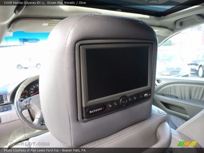 Ocean Mist Metallic / Olive 2008 Honda Odyssey EX-L
