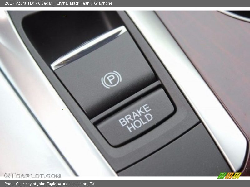 Crystal Black Pearl / Graystone 2017 Acura TLX V6 Sedan