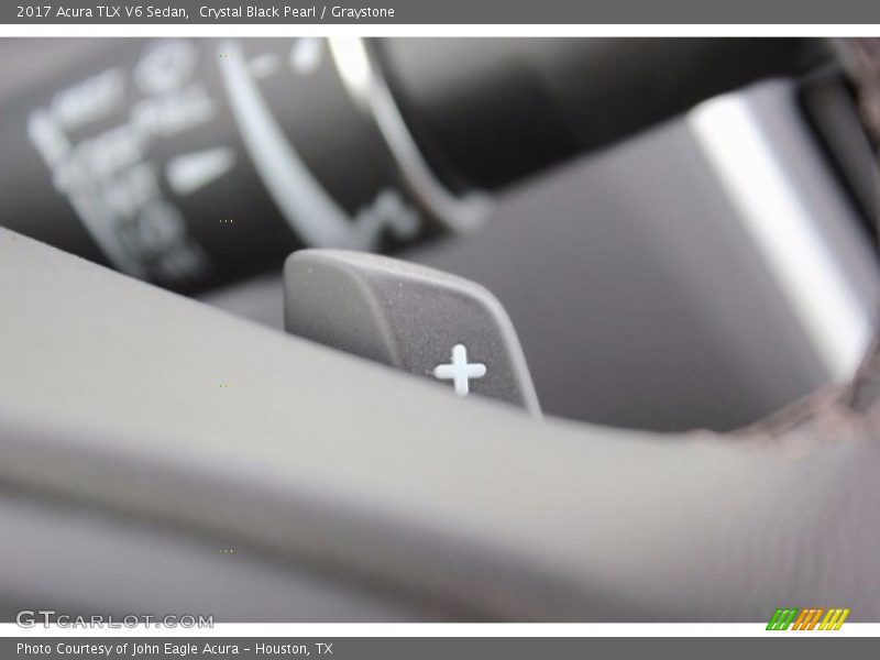 Crystal Black Pearl / Graystone 2017 Acura TLX V6 Sedan