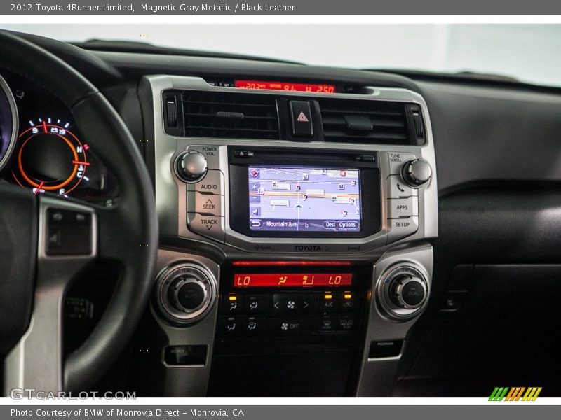 Magnetic Gray Metallic / Black Leather 2012 Toyota 4Runner Limited