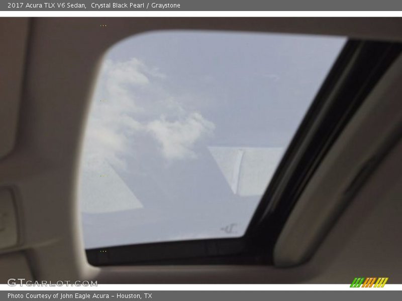 Crystal Black Pearl / Graystone 2017 Acura TLX V6 Sedan