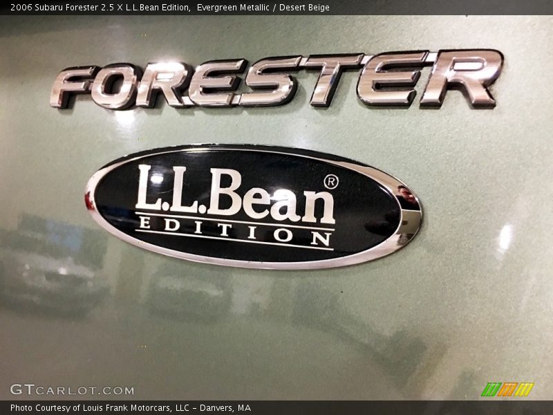 Evergreen Metallic / Desert Beige 2006 Subaru Forester 2.5 X L.L.Bean Edition