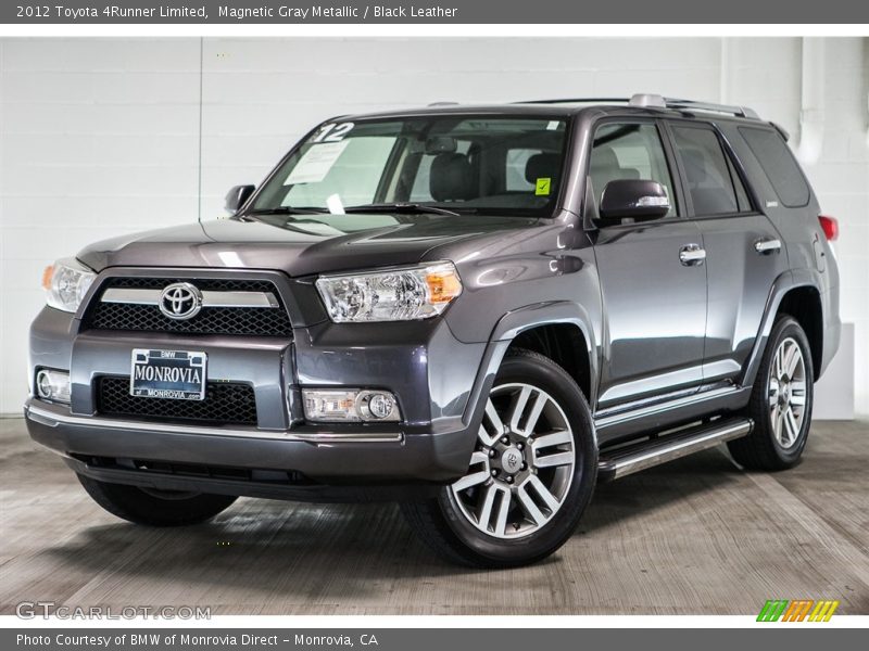 Magnetic Gray Metallic / Black Leather 2012 Toyota 4Runner Limited