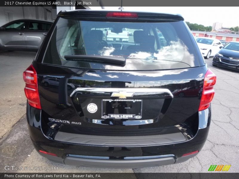Black / Jet Black 2017 Chevrolet Equinox LS AWD