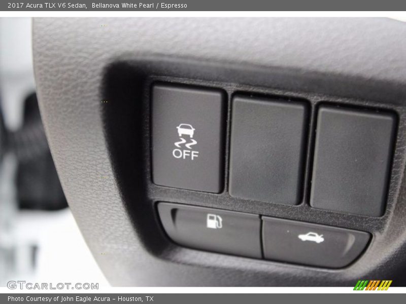 Bellanova White Pearl / Espresso 2017 Acura TLX V6 Sedan