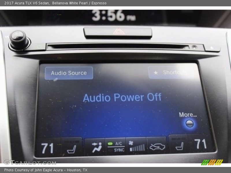 Bellanova White Pearl / Espresso 2017 Acura TLX V6 Sedan