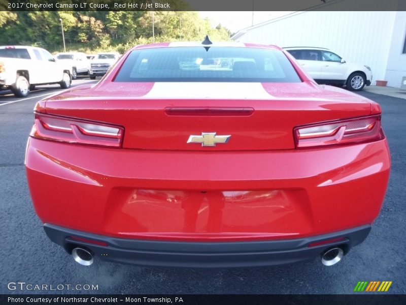 Red Hot / Jet Black 2017 Chevrolet Camaro LT Coupe