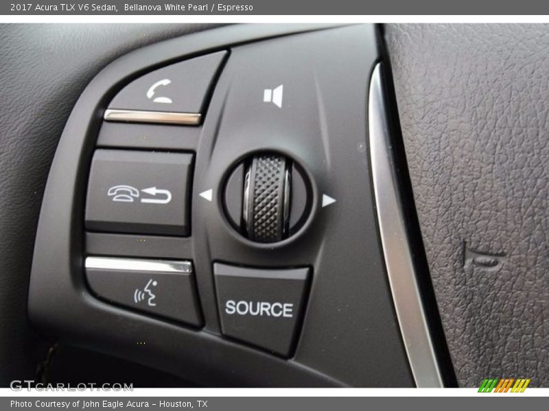 Controls of 2017 TLX V6 Sedan