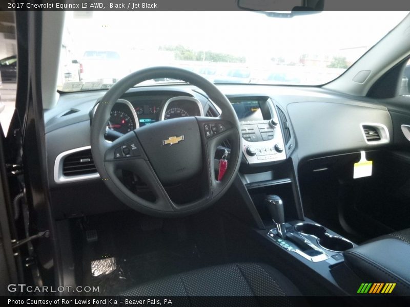 Black / Jet Black 2017 Chevrolet Equinox LS AWD