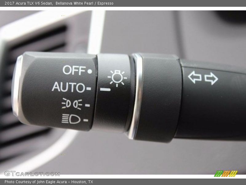 Controls of 2017 TLX V6 Sedan