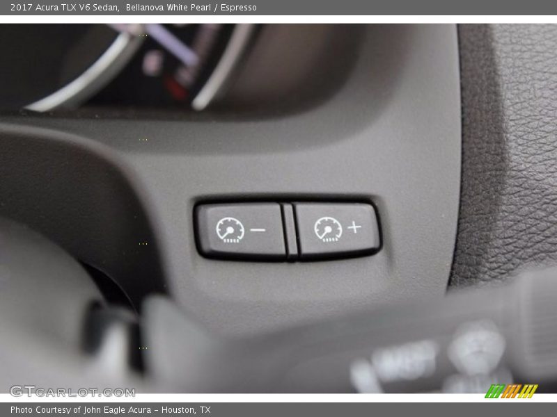 Bellanova White Pearl / Espresso 2017 Acura TLX V6 Sedan