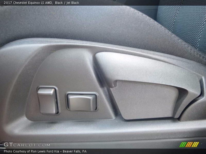 Black / Jet Black 2017 Chevrolet Equinox LS AWD