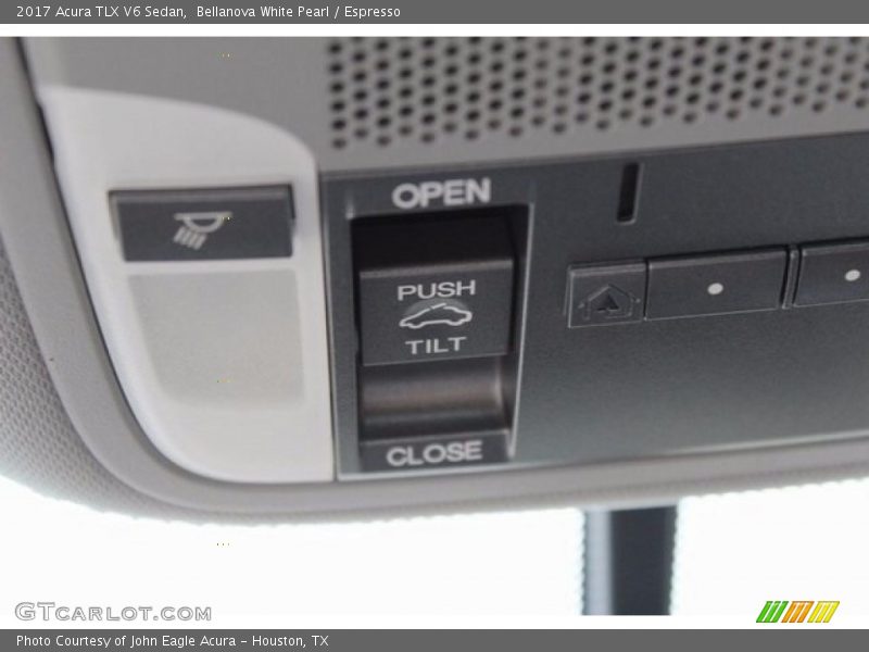 Bellanova White Pearl / Espresso 2017 Acura TLX V6 Sedan