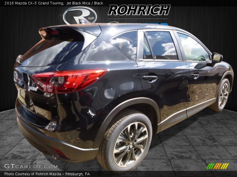 Jet Black Mica / Black 2016 Mazda CX-5 Grand Touring