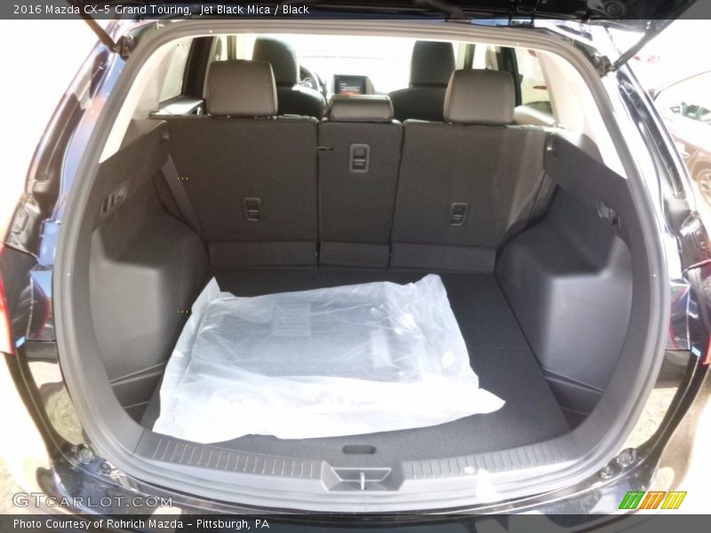Jet Black Mica / Black 2016 Mazda CX-5 Grand Touring