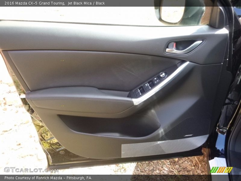 Jet Black Mica / Black 2016 Mazda CX-5 Grand Touring
