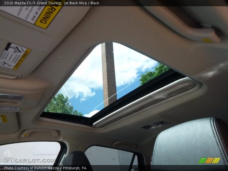 Jet Black Mica / Black 2016 Mazda CX-5 Grand Touring