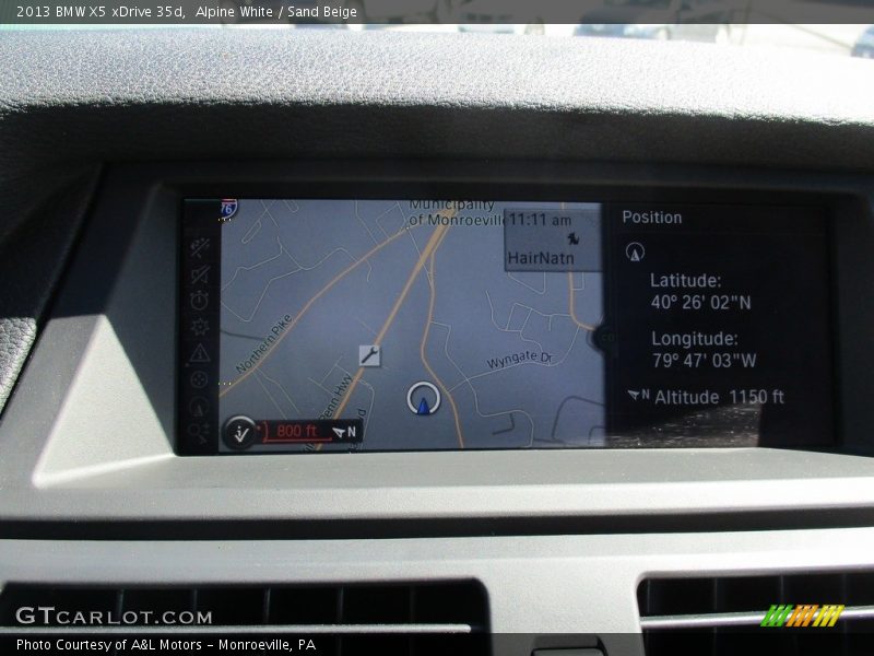 Alpine White / Sand Beige 2013 BMW X5 xDrive 35d