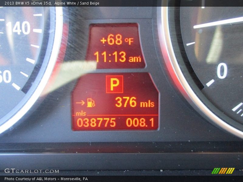 Alpine White / Sand Beige 2013 BMW X5 xDrive 35d