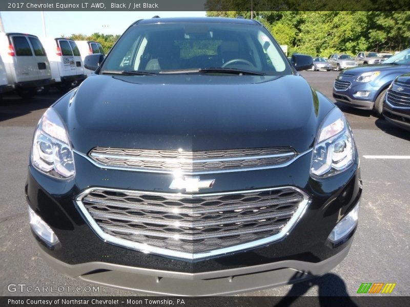 Black / Jet Black 2017 Chevrolet Equinox LT AWD