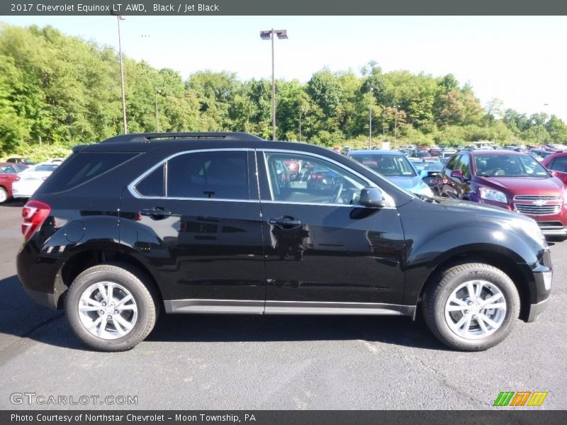 Black / Jet Black 2017 Chevrolet Equinox LT AWD