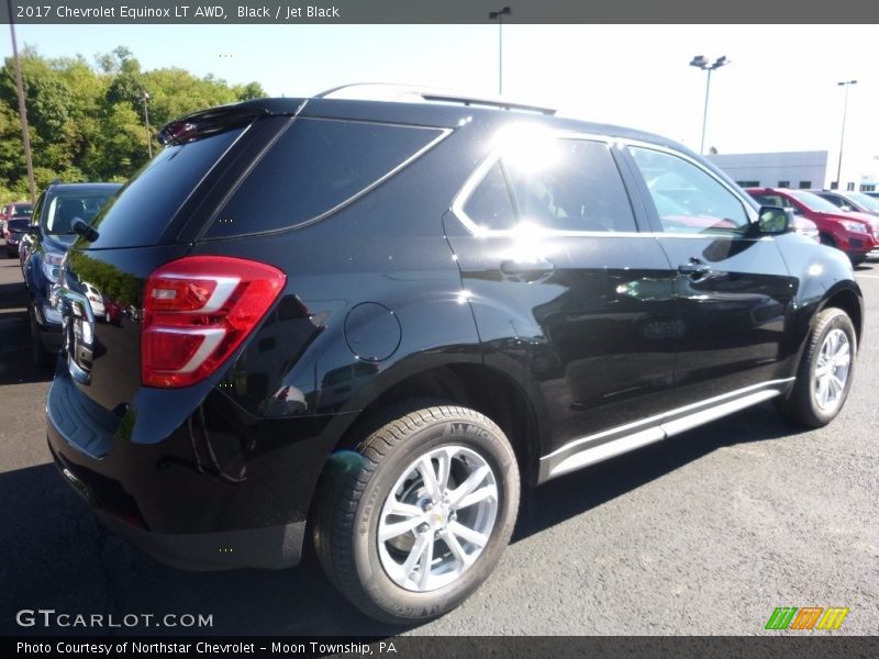 Black / Jet Black 2017 Chevrolet Equinox LT AWD