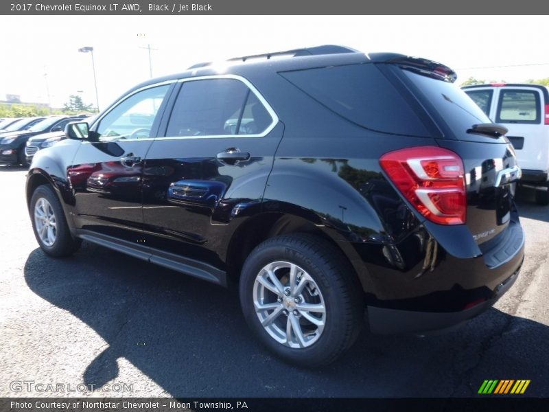 Black / Jet Black 2017 Chevrolet Equinox LT AWD