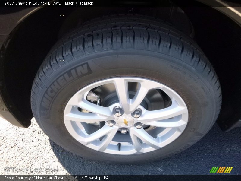 Black / Jet Black 2017 Chevrolet Equinox LT AWD